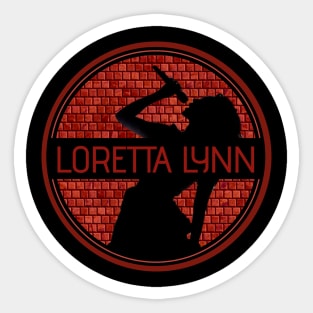 Lorreta L Sticker